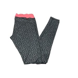 Champion Gray and Pink Leggings Athletic Stretch